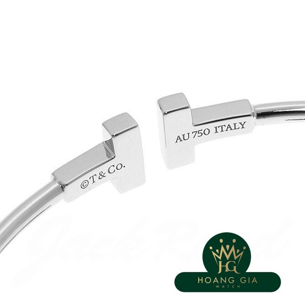 T vòng tay dây hẹp vàng trắng