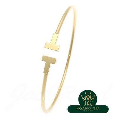 T vòng tay dây hẹp S vàng vàng