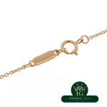 Vòng cổ mặt dây chuyền T Smile (Nhỏ) Kim cương K18RG