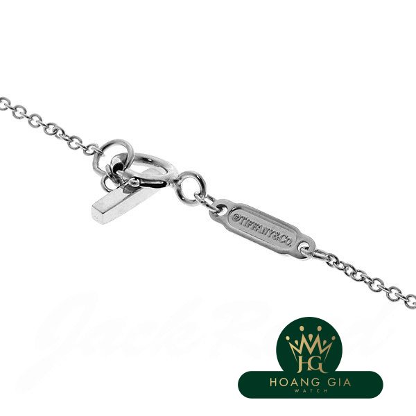 Vòng cổ mặt dây chuyền T Smile K18WG Lớn