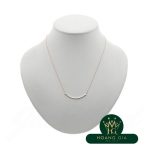 Vòng cổ mặt dây chuyền T Smile (Nhỏ) K18RG