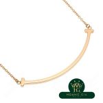Vòng cổ mặt dây chuyền T Smile (Nhỏ) K18RG