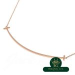 Vòng cổ mặt dây chuyền T Smile K18RG Lớn