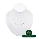 Vòng cổ mặt dây chuyền T Smile K18YG Lớn