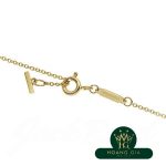 T Smile Mặt dây chuyền Vòng cổ Kim cương K18YG Lớn