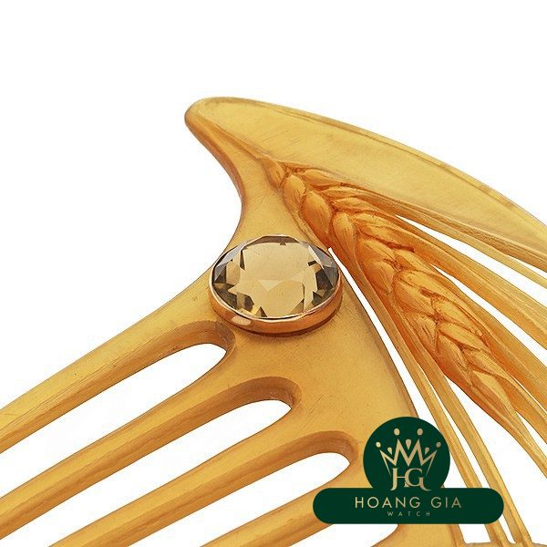 Trang trí tóc hoa văn Mugiho bằng pha lê (của Gaillard / khoảng năm 1900, Pháp)