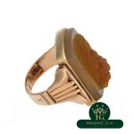 Nhẫn vàng Sardonyx khách mời (thời Victoria)
