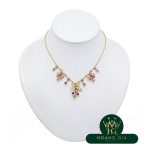 Vòng cổ ngọc trai sapphire