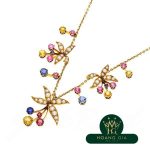 Vòng cổ ngọc trai sapphire