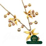 Vòng cổ ngọc trai sapphire