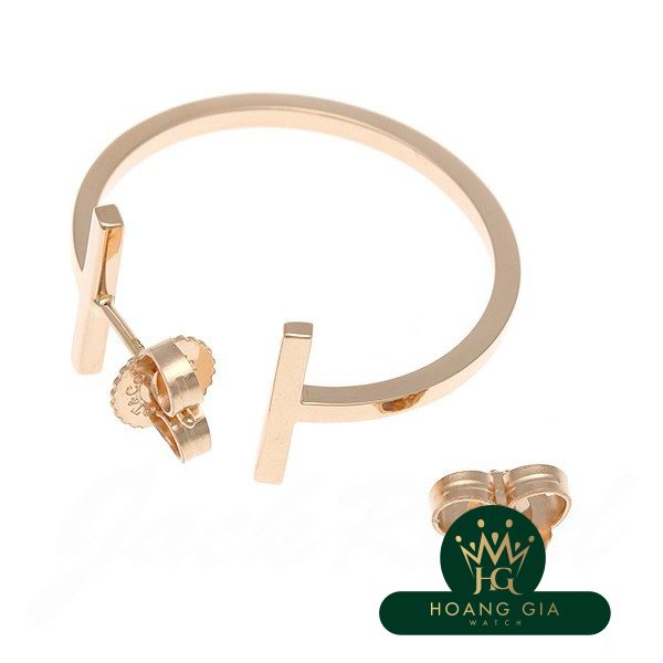 Bông tai vòng dây chữ T M