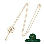 クアトラハートキー ネックレス