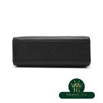 Túi xách Da Caviar Đen Đen Cổ điển