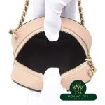 CC Filigree Chain Clutch Màu be x Đen