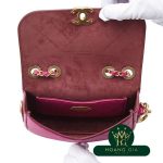 Túi nắp gập & ví đựng tiền xu màu hồng