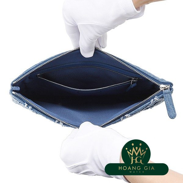 Túi clutch denim Coco mark