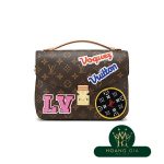 Pochette Metis Patches Monogram Brown