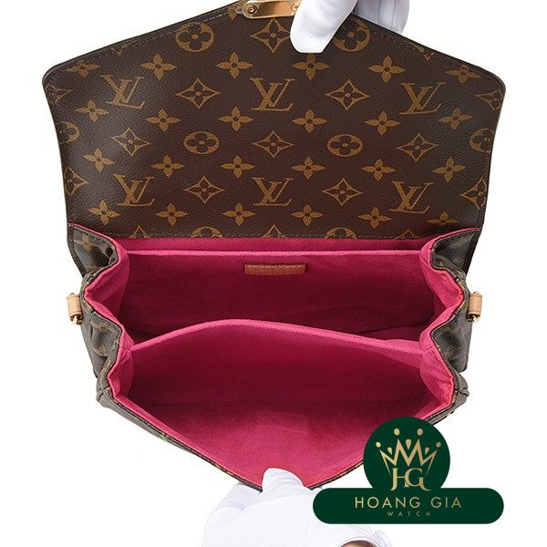 Pochette Metis Patches Monogram Brown