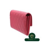 Ví dài CC Filigree màu hồng