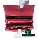 Ví dài CC Filigree màu hồng