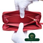 ココマーク ロングウォレット レッド 赤