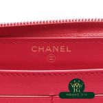 ココマーク ロングウォレット レッド 赤