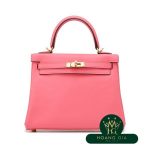 Kelly 25 bên trong khâu Rose Azare màu hồng