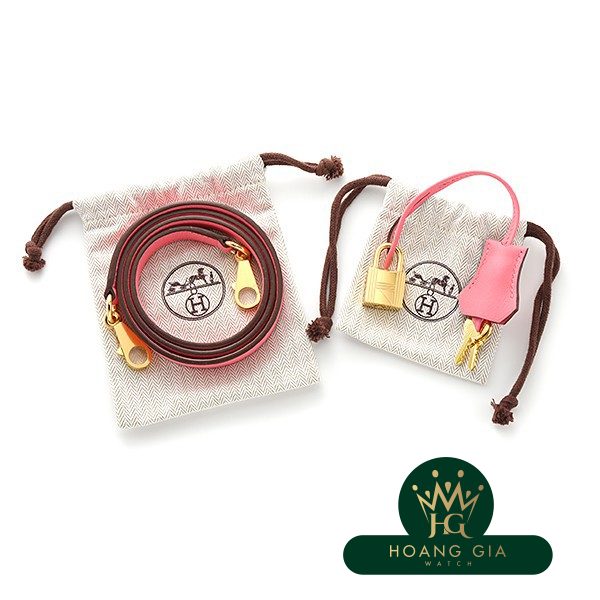 Kelly 25 bên trong khâu Rose Azare màu hồng