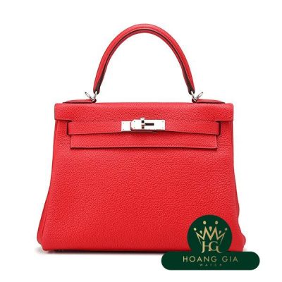 Kelly 28 Đường khâu bên trong Rouge Coo Red