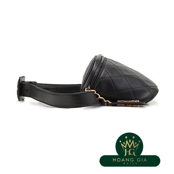 Túi đeo thắt lưng Matrasse Waist Pouch Túi cổ điển Màu đen Đen