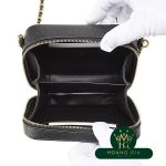 CC Filigree Mini Chain Shoulder Bag Black Black