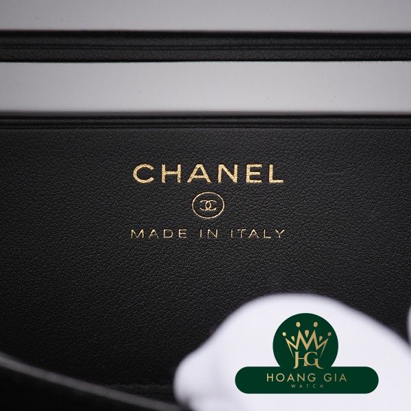 CC Filigree Mini Chain Shoulder Bag Black Black