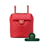 Matrasse ba lô màu đỏ đỏ