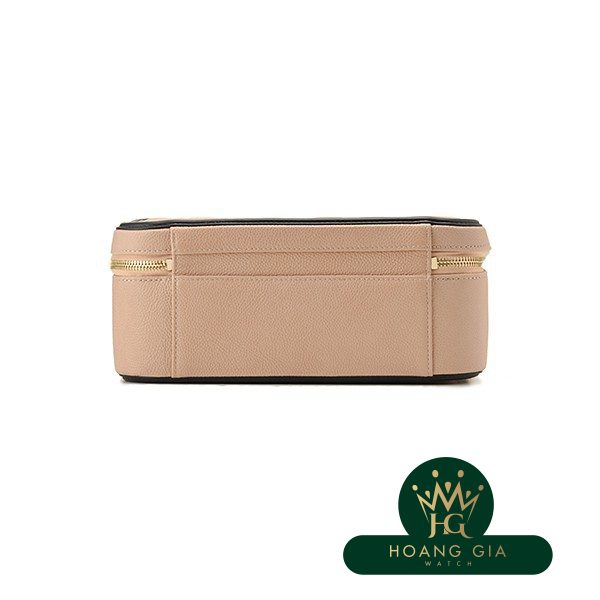 CC Filigree Vanity Case Chain Chain Shoulder Beige x Black