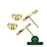 Bông tai T Smile K18YG