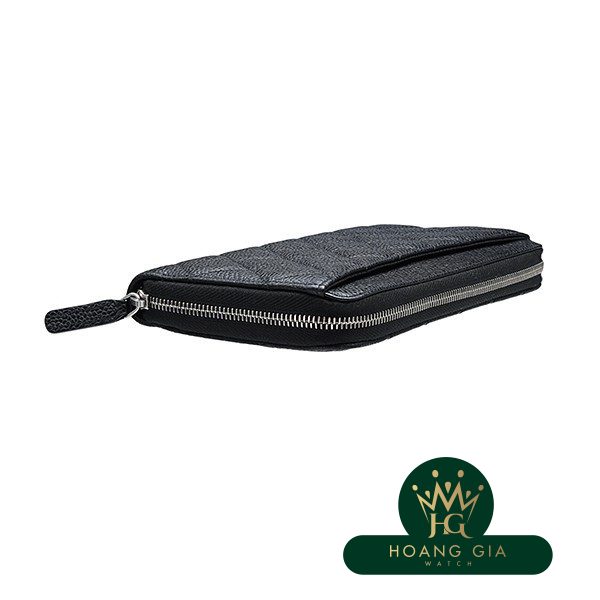 Matrasse Classic Long Zip Wallet Đen Đen