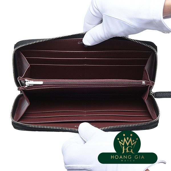 Matrasse Classic Long Zip Wallet Đen Đen