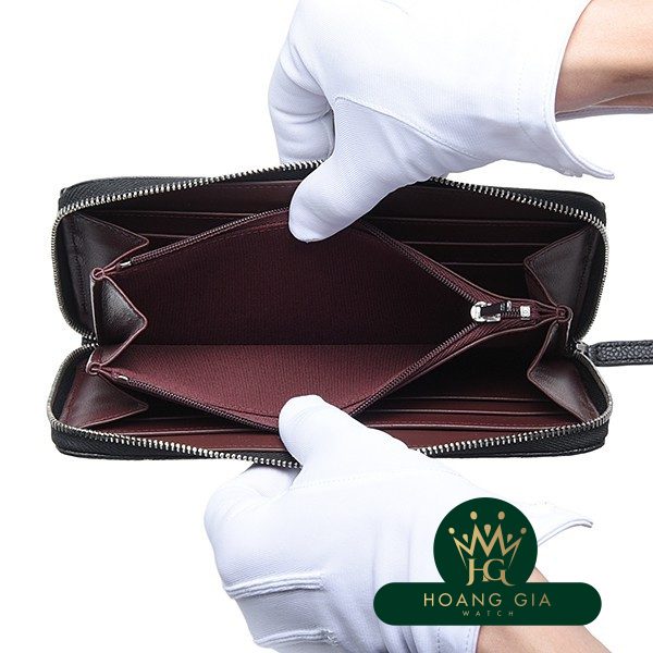 Matrasse Classic Long Zip Wallet Đen Đen