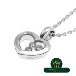 Vòng cổ biểu tượng kim cương hạnh phúc