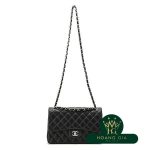 Deca Matrasse Chain Shoulder Lambskin Black Black