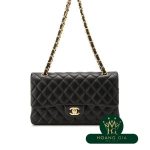 Túi xách cổ điển Matrasse Chain Shoulder Black Black