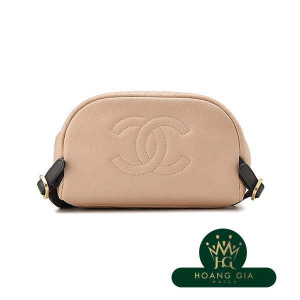 Balo CC Filigree Màu be x Đen