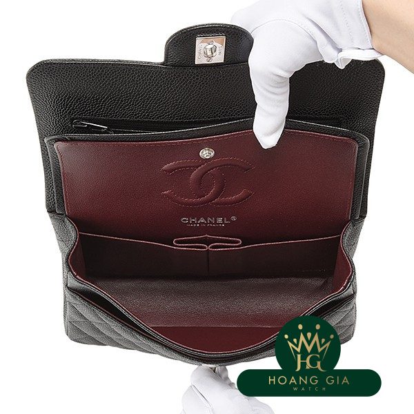 Túi xách cổ điển Matrasse Chain Shoulder Black Black