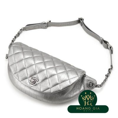 Túi đeo thắt lưng Matrasse Waist Pouch Silver