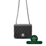 Mini Matrasse Chain Shoulder Bag Black Black