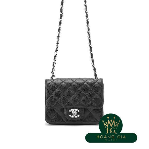 Mini Matrasse Chain Shoulder Bag Black Black