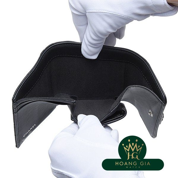 ボーイシャネル コンパクトウォレット ブラック 黒