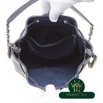 Deauville Small Handbag Drawstring Navy