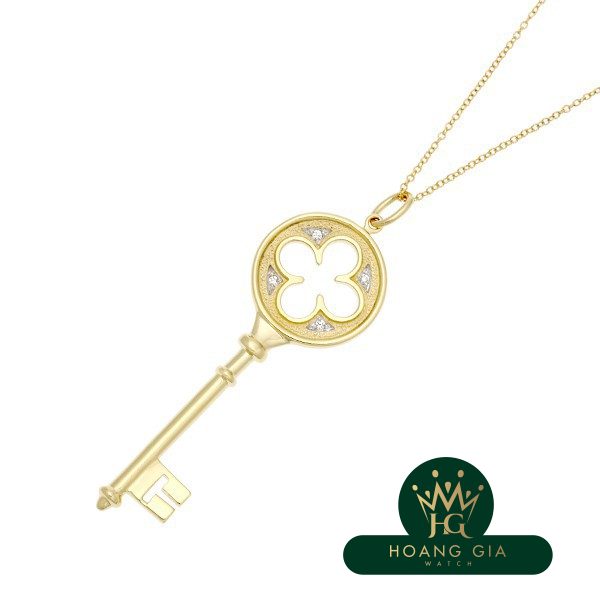 Vòng cổ chìa khóa lá quý