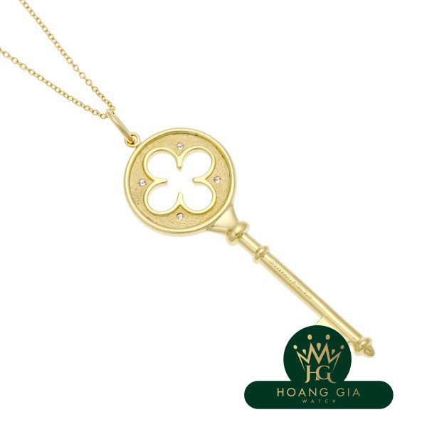 Vòng cổ chìa khóa lá quý